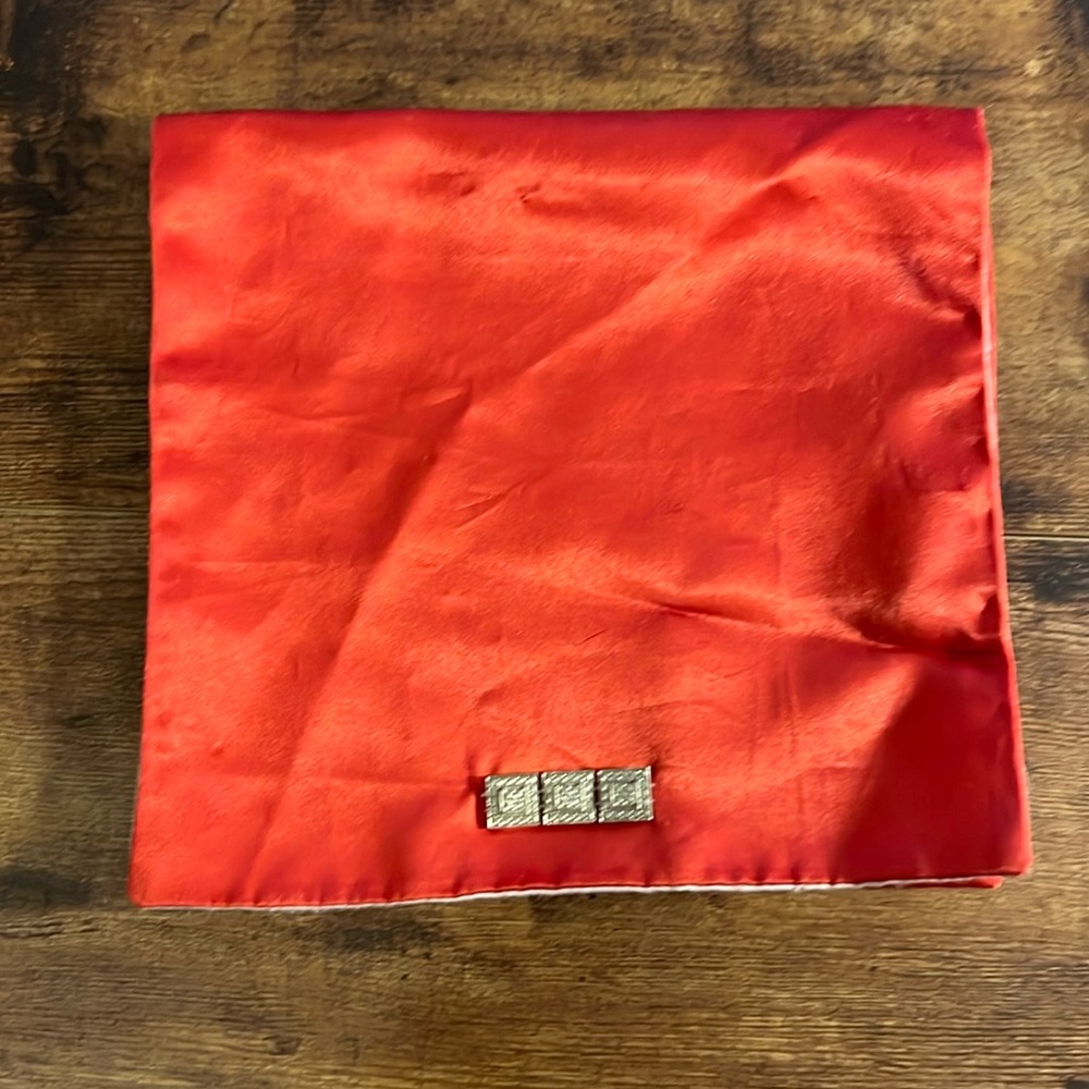 Vintage Christian Dior satin bag